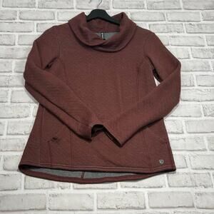 Kuhl Long Sleeve Pullover Women's Size S Warm Ski Hiking Quilted Mountains